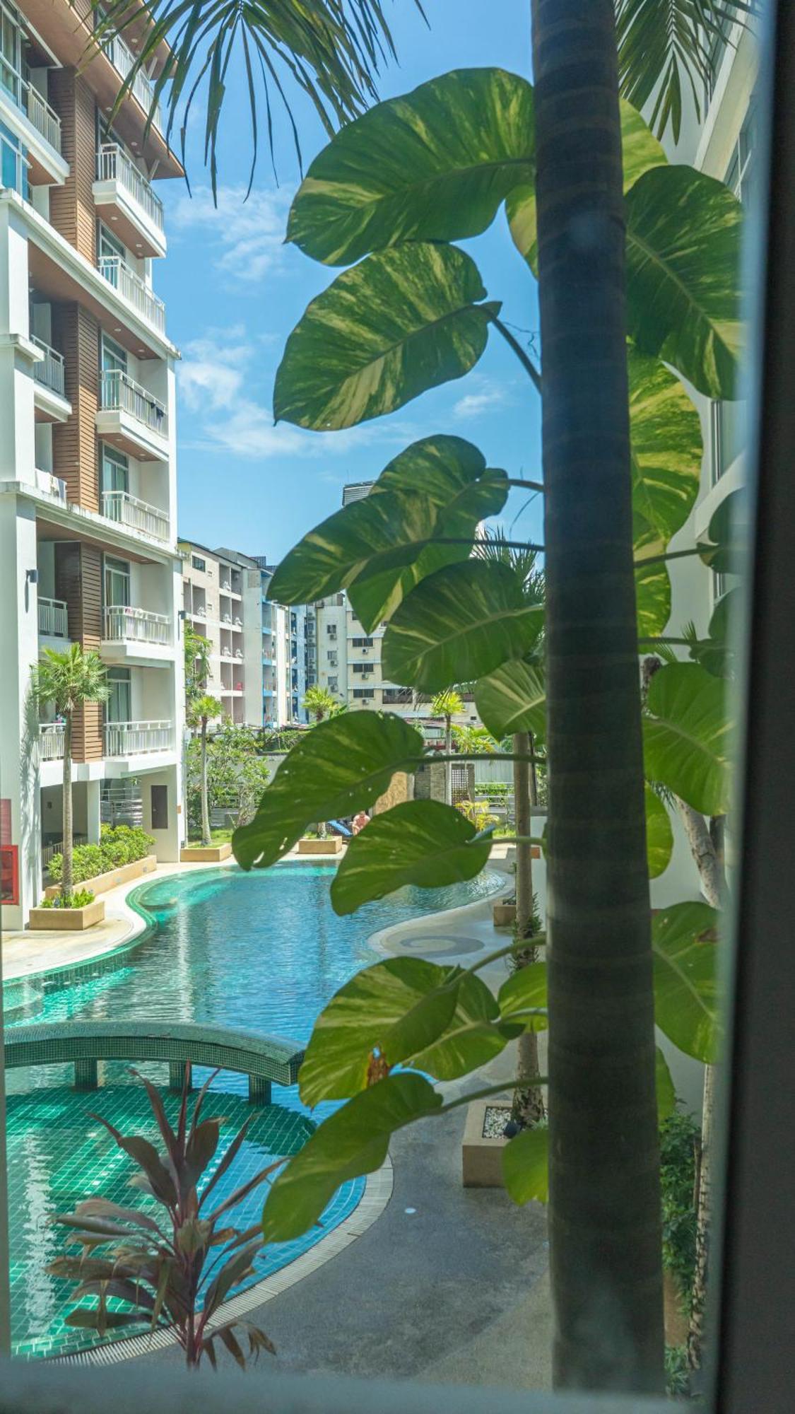 Recently Renovated Pool View Apartment In Modern Complex Patong Exterior photo